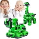 thumbnail image 3 of Coche Dinosaurio Transformador Juguete 4 3 (4401 Brachiosaurus Transformación Impacto) Verde, 3 of 9