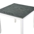 thumbnail image 5 of Furniture of America Zinia Transitional Wood 5-Piece Dining Table Set in White, 5 of 7
