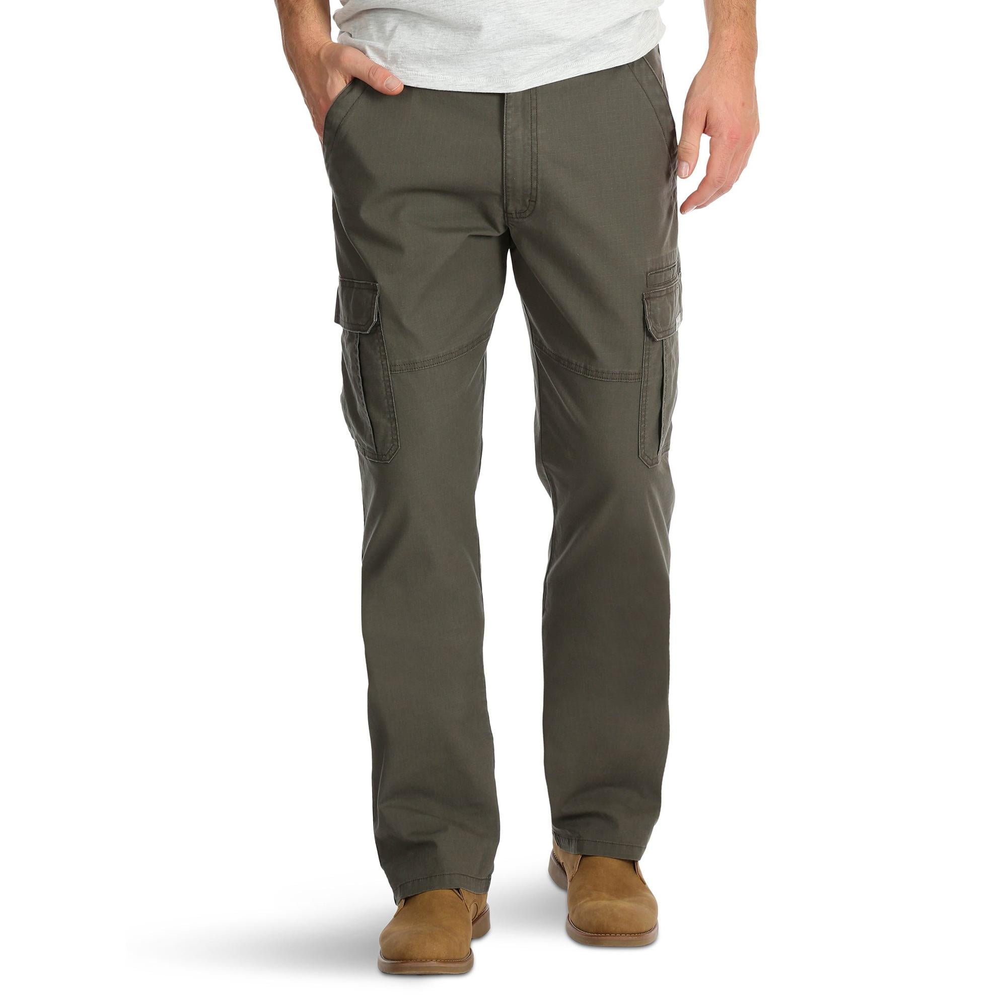 relaxed fit cargo jeans