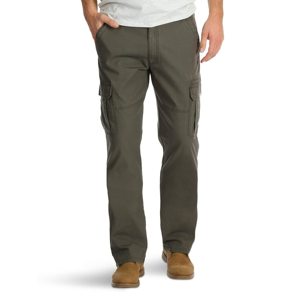 Wrangler - Wrangler Men's Relaxed Fit Stretch Cargo Pants - Walmart.com ...