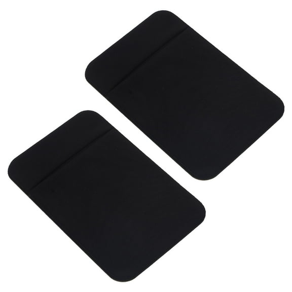PBPBOX 2Pcs Removable Card Holder Black Fabric Card Sleeve for Everyday Use