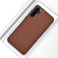 thumbnail image 1 of Huawei P30 Pro Case, XYCCA Huawei P30 Pro Mobile Phone Shell with Fabric PU Back Cover All-Inclusive Shatter-Resistant Hard Shell Silicone Soft Edge Case for Huawei P30 Pro(Brown), 1 of 7