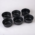 thumbnail image 4 of Juego de 6 Tazones Conicos de Cerámica Santa Anita 400 ml Color Negro, 4 of 4
