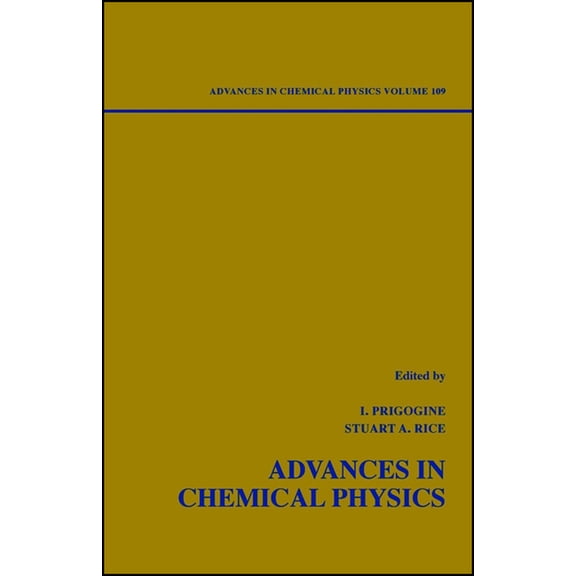 Advances in Chemical Physics Advances in Chemical Physics, Volume 109, Book 126, (Hardcover)