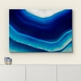 thumbnail image 3 of wall26 - Canvas Wall Art - Abstract Agate Slice Pattern - Giclee Print Gallery Wrap Modern Home Art Ready to Hang - 16" x 24", 3 of 5
