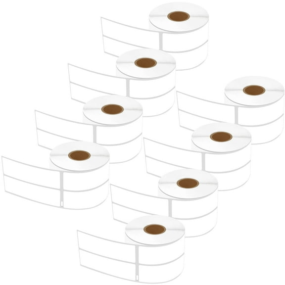 GREENCYCLE 8 Roll (700 labels per roll) Medium White 2-up Address Mailing Multipurpose Labels Compatible for Dymo 30253 1-1/8" x 3-1/2"(28mm x 89mm) LabelWriter Printer,BPA Free