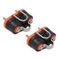 thumbnail image 3 of Fast Entry Cam Cleat, Aluminum Nylon Sailboat Cam Cleat Heavy Duty Design Easy Line Engagement with Leading Ring for 3-12mm Rope, 3 of 7