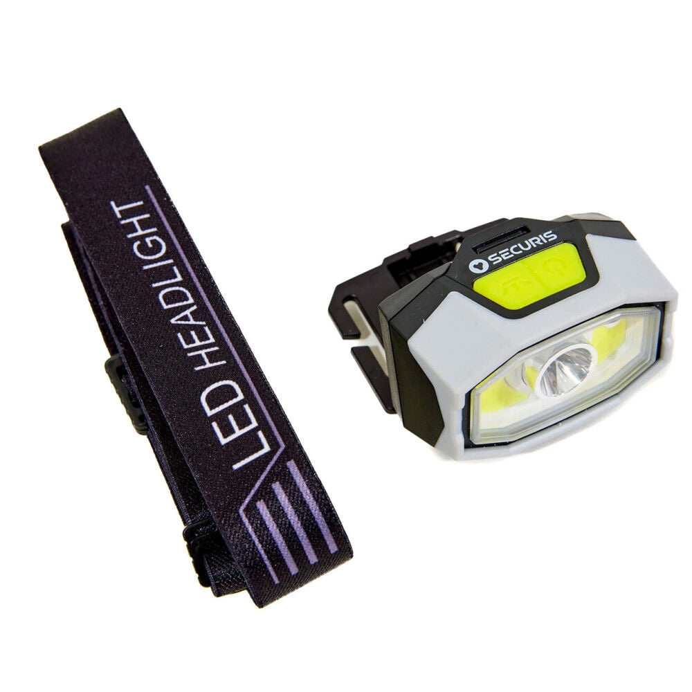 Securis Usb Rechargeable Battery-Powered Front Mounted Led Headlamp