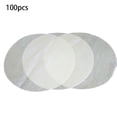 thumbnail image 1 of 100pcs Non Sticky Baking Paper Bread Snack Steamer Air Fryer Sheet Kitchen Tool15cm, 1 of 5