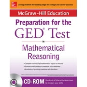 McGraw-Hill Education Strategies for the GED Test in Mathematical Reasoning with CD-ROM