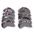 thumbnail image 3 of 10Pcs/Set Couvre-Chef de Club de Golf de Camouflage avec le Couvre-Chef de Protection de Putter de Fer de Golf de Fenêtre Visible, 3 of 5
