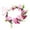 Pink, variant on Angala Girls Floral Hair Wreath Headband Summer Photo Shoot Boho For Kids Cute Practical Breathable One Size