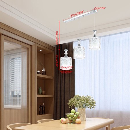 

Modern Ceiling Light LED Pendant Lamp Simple Style Home Lighting Decor Flower Petal Pattern