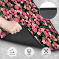 thumbnail image 3 of Sikiie Blooming Meadow Car Foot Mat Set of 4 Pieces Basics Universal Fit Rubber Carpet Floor Mats For Car SUV Van & Truck, 26.8"L x 17.3"W (Front), 13"L x 17.3"W(Rear), 3 of 6
