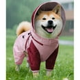 thumbnail image 4 of Outdoor Dog Raincoat Waterproof Hooded Rain Jackets Comfortable Rainwear For Small to Large Dog with Four Leg Designs, 4 of 9