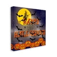 thumbnail image 4 of Stupell Industries Halloween Witch Scene Holiday Painting Gallery Wrapped Canvas Print Wall Art, 24 x 24, 4 of 8