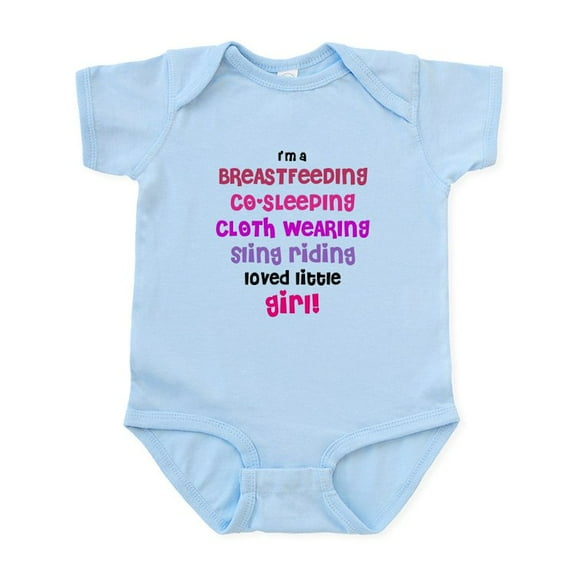CafePress - Loved Little Girl Infant Bodysuit - Baby Light Bodysuit, Size Newborn - 24 Months