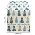thumbnail image 3 of Christmas Table Runner – Snowflake and Tree Holiday Dining Decor in Red Green Multicolor, Machine Washable Table Cover for Indoor Christmas Dinner Party Kitchen Buffet Home Decoration, 3 of 6