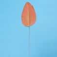 thumbnail image 3 of Hoja de plátano artificial Hojas de Canna realistas Planta Hoja Adorno de planta Artesanía de bricolaje para fiestas hawaianas Boda (naranja), 3 of 6