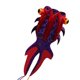 thumbnail image 1 of Cometa gigante de pez dorado, suave, creativa, 3D, para actividades al aire libre, juguete volador gigante. Rojo púrpura, 1 of 9