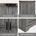 thumbnail image 4 of Brafab 71" Modern Functional Armoire Wardrobe Closet with Adjustable Shelf, Hanging Rail, and 2 Wide Drawers, 4 of 6