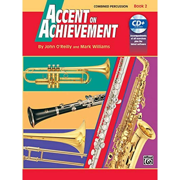 Pre-Owned Accent on Achievement, Book 2 -Combined Percussion—S.D., B.D., Access., Timp. & Mallet Percussion-Book & CD