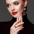 thumbnail image 2 of Anillo de Hematita Unisex Genuinas Piedras Magnéticas Curativas para Mujeres y Hombres, 2 of 6