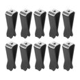 thumbnail image 1 of 100 Piezas Cuadrado Cabeza Coche Ventilación Clips Automático Salida Abrazadera Negro 29x9x7,8mm, 1 of 1