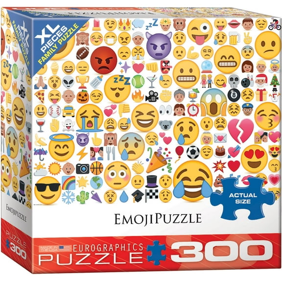Emojipuzzle - What'S Your Mood? 300-Piece Puzzle