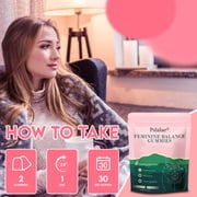 Feminine Balance Gummies - PH Balance and Immune Defense, Support Healthy Odor and Vaginal Flora - Vegan, Gluten-Free - 60 Gummies