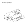 thumbnail image 4 of Z Line 695-28 Deep Stainless Steel Range Hood Insert, 28-Inch, 4 of 6