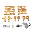 thumbnail image 1 of Mejora el de piezas de asiento C de brazos oscintes s / traseros de buje de dirección para repuestos RC 144001 Oro CUTICAT Piezas de actualización de vehículos de coche RC, 1 of 5