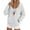 A115 White, variant on TrendOFT Full Zip up Hoodies For Women Oversized Sweatshirt Fleece Jackets Fall Winter Coats 2025 Fashion Beige L