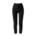 thumbnail image 3 of Tummy Control Slim Leg Pants for Women High Stretch Everyday Ankle Length Bottoms, 3 of 6