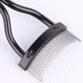 thumbnail image 3 of 4 Pcs Eyelash Separator Metal Teeth Mascara Comb Eyelash Definer Lash Separator Tool, 3 of 4