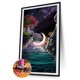 thumbnail image 1 of Cuadros Decorativos Cuadros Decorativos Moonlight Lake Diamond Painting Kits Full Square Drill Home Likrtyny embutido en tela, 1 of 8