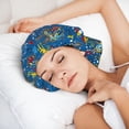 thumbnail image 6 of Rateoe Animals1 Pattern Silk Satin Hair Bonnet for Sleeping, Adjustable Sleep Cap Turban for Women , Curly Straight Hair Long Large Braid, 6 of 6