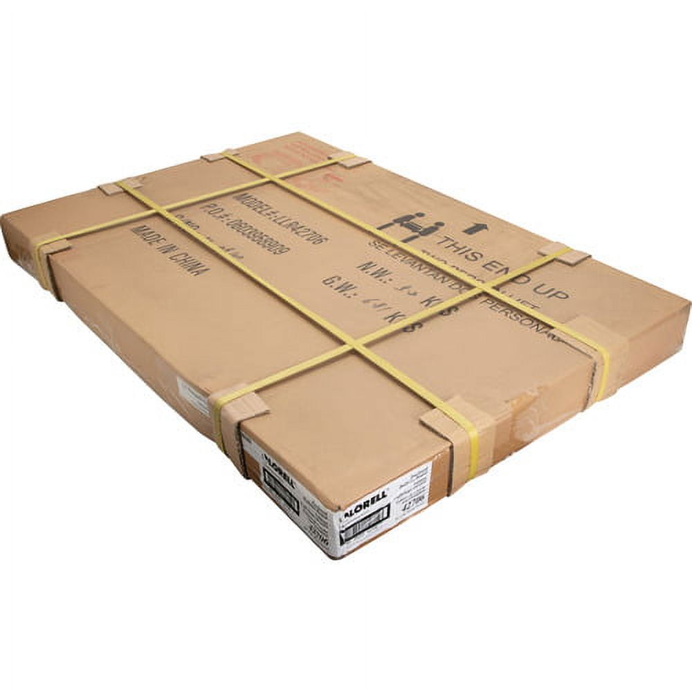 Lorell Enclosed Cork Bulletin Boards 36" Height x 24" Width - Natural Cork Surface - Lock, Resilient, Durable, Self-healing - Aluminum Frame - 1 Each