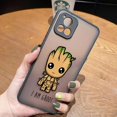 thumbnail image 3 of Matte Case for VIVO Y93 Y91C Y91 Y85 Y77 Y76 Y75 Y73 Y72 Y71 Y53 Y52S Y50 Y35 Y22 Y20 4G 5G Case Funda Shell Marvel Comics Groot, 3 of 5
