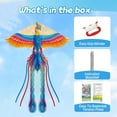 thumbnail image 2 of Large Phoenix Kite for Kids Adults Beginner, 100 x 71 Inch Single Line Colorful with Tail Kite with Winding Handle and Line Outdoor Beach Park Flying Games Activities Birthday Gift, 2 of 7