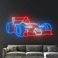 thumbnail image 4 of Handmadetneonsign Racing Car Neon Sign, Sport Racing Car Wall Art Decor, Fan Club Wall Decor, 4 of 5
