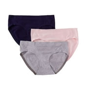 Hanes Women's Ultimate Smooth Tec Hipster Panties - 3 Pack Image 1 of 4