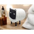 thumbnail image 3 of Cat Toilet Paper Holder- Fun Bathroom Decor, Toilet Paper Holder, Toilet Roll Holder, Holder, Bathroom Decor, Unique Housewarming Gift, Kitten Toilet Paper Holder, Kitten Decor, 3D-Printed (3), 3 of 4