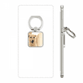 thumbnail image 1 of support Universel pour Téléphone Portable Carré pour Chien Blanc, 1 of 3