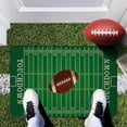 thumbnail image 4 of Football and Rugby Field Design Non- Decorative Carpet for Sports Theme Living Room Dining Dorm Bedroom Area Mats, 4 of 4