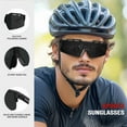 thumbnail image 3 of KALIYADI Polarized Sports-Sunglasses Men Cycling-Sunlasses: Lightweight Running Sun Glasses UV400 Protection Golf Fishing, 3 of 7