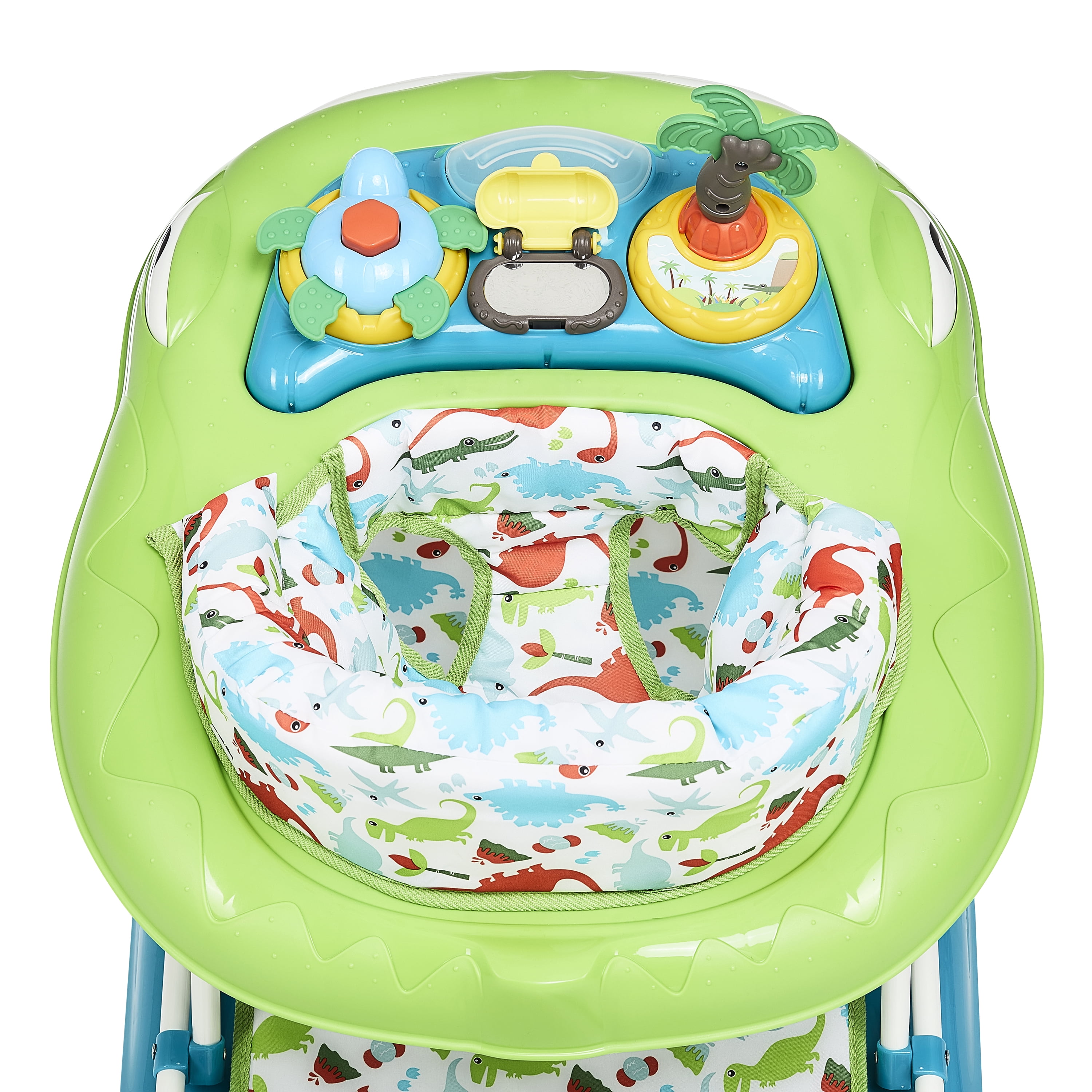 Dream On Me Baby Steps Activity Walker, Easy to Fold Baby Walker, Blue