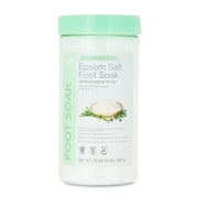 Equate Epsom Salt Foot Soak, Lemongrass and Thyme Scent, for Adult, 32 oz
