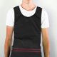 thumbnail image 3 of Delantal de barbero práctico, uniforme de barbero, delantal protector, accesorios de barbero, negro (76 x 56 cm), 3 of 8