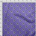thumbnail image 4 of oneOone Cotton Poplin Medium Purple Fabric Bull Diy Clothing Quilting Fabric Print Fabric By Yard 42 Inch Wide, 4 of 5